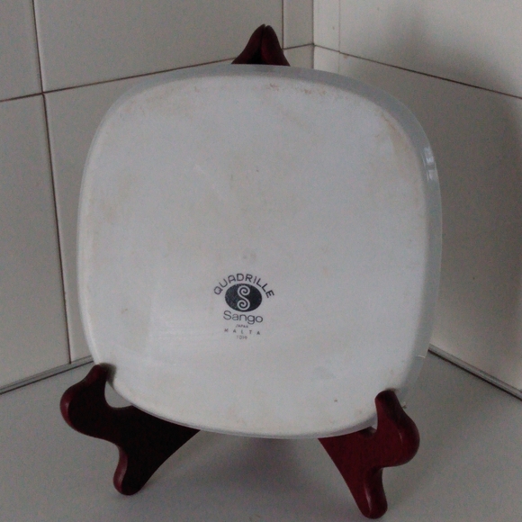 Vintage Japanese China Salad Small Plates Set of 4 - Picture 7 of 8